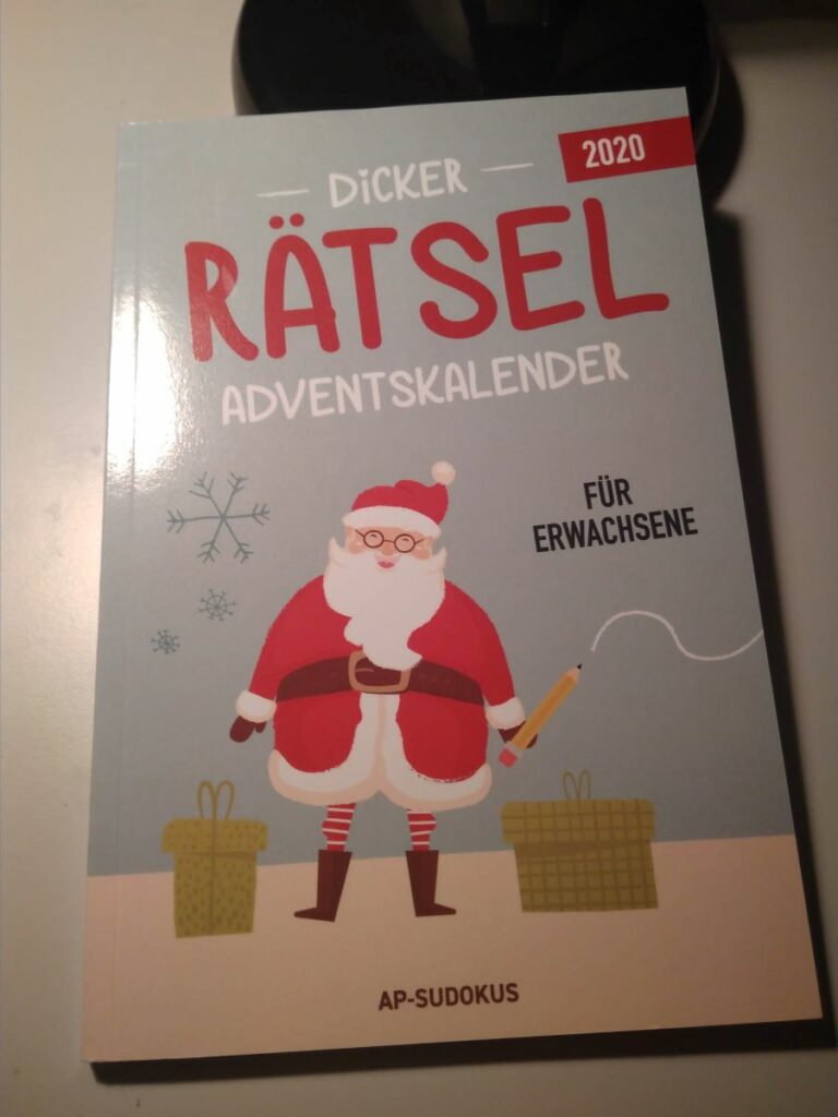 R tsel Adventskalender f r  Erwachsene  Knobelnde Adventszeit