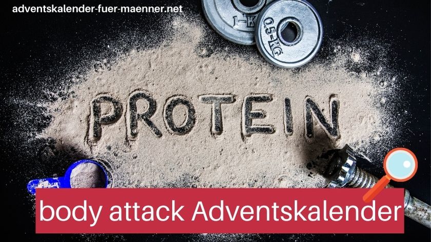 Body Attack Adventskalender: Leckere Protein-Riegel für den Muskelaufbau!