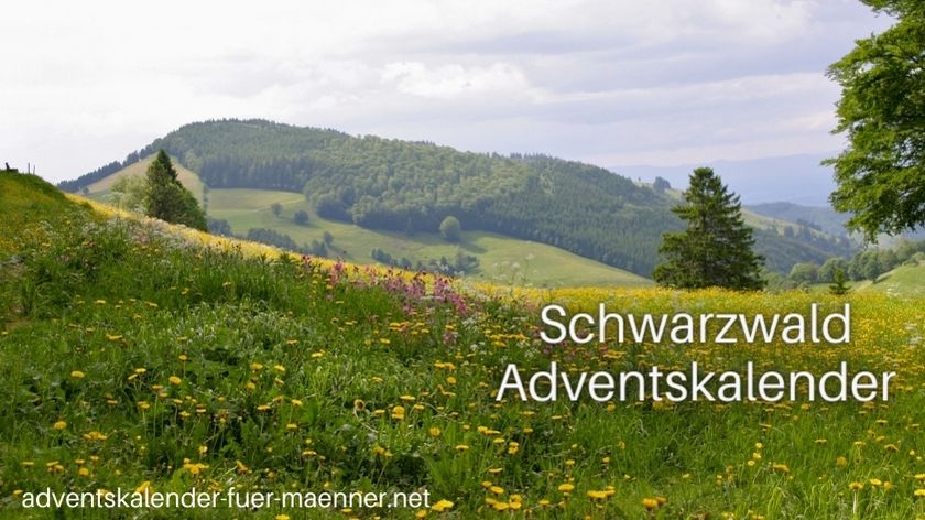 Schwarzwald Adventskalender mit regionalen Geschenken